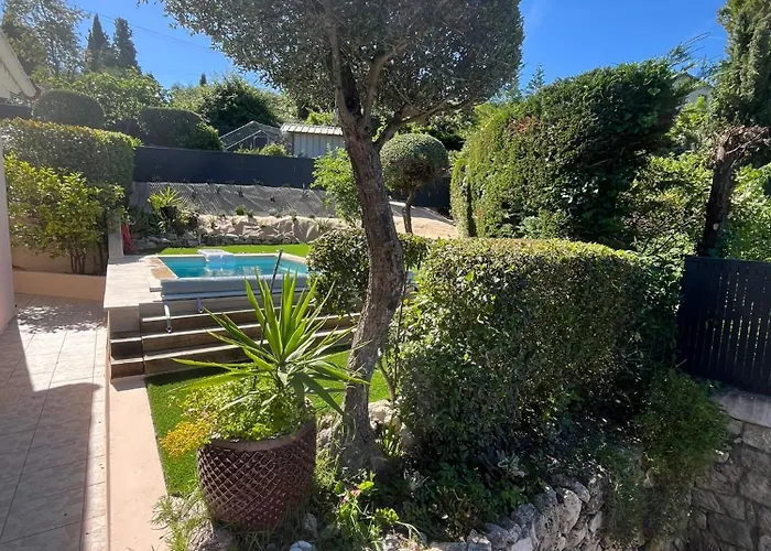 Villa Au Calme A Grasse Avec Piscine Et Spa Privee